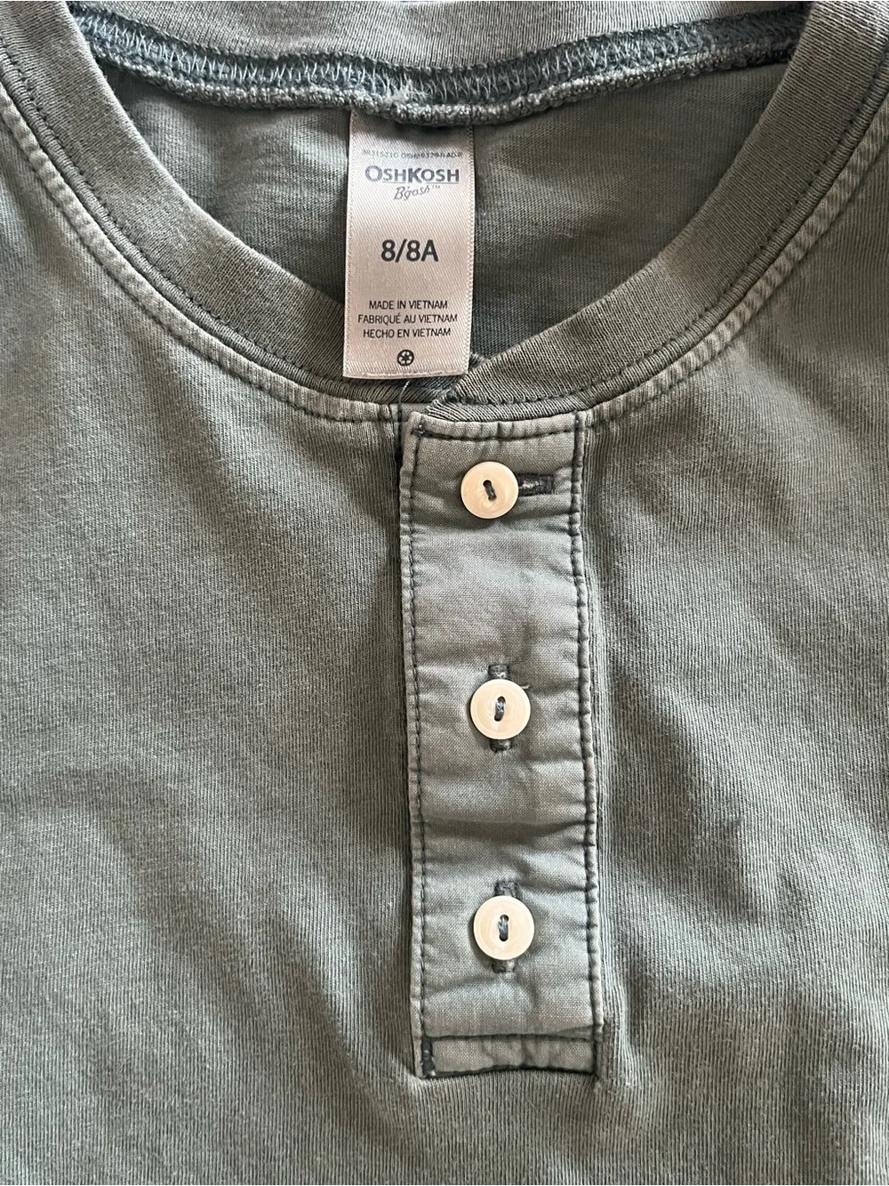 Oshkosh Shirts. Set of two. Boy Size 8